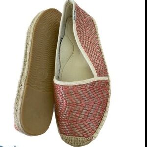 Soludos Rose Woven Espadrille Flats Slip On Shoes Comfy Casual Summer Style 41